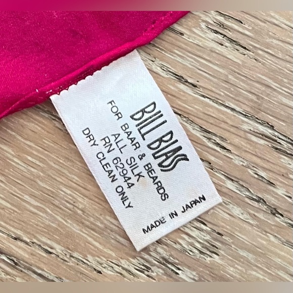 BILL BLASS For Barr & Beards Silk Scarf Vintage 70s Abstract Floral Square 30x30 - Picture 3 of 16